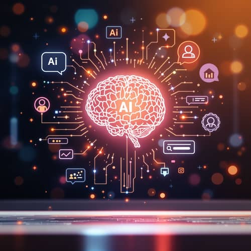 Interactive AI eBook with Engaging Icons