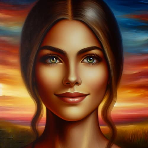 Radiant Beauty - Genuine Smile, Kind Eyes, Harmonious Features