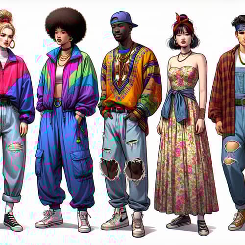 90s Clothing Styles for Men and Women | Nostalgic Fashion Trends