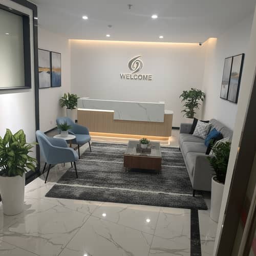 Reception Area Decorating Ideas