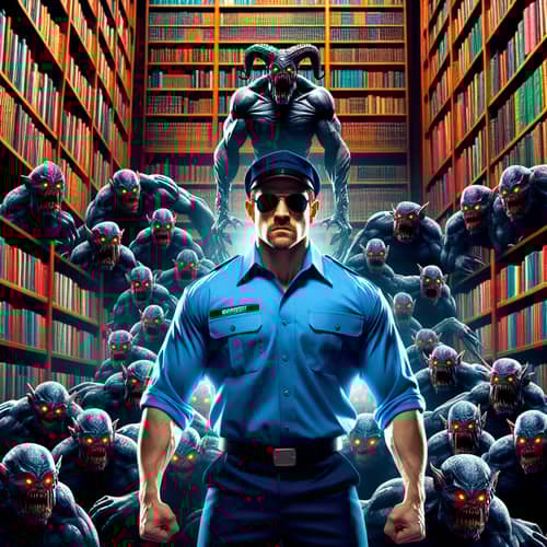 Joe vs. Demons: Fight in the Library