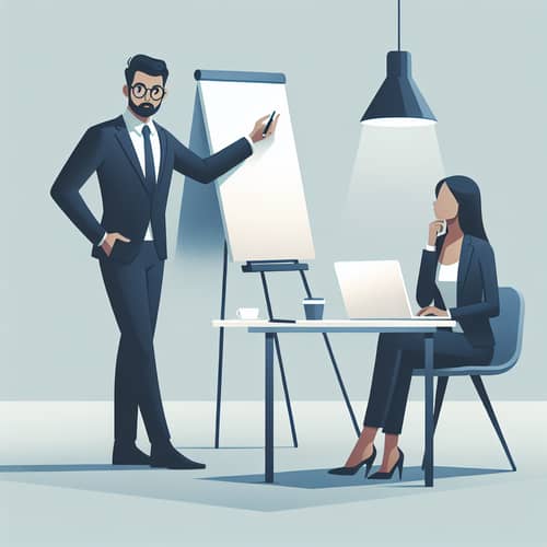 Modern Entrepreneurship with Minimalist Aesthetic