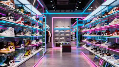 Stylish Sneakers Shop with Diverse Brands Stylish Sneakers Shop with Diverse Brands