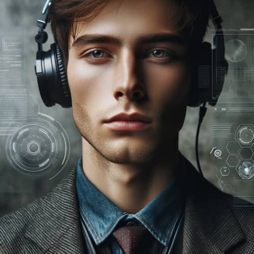 Neutral Expression Portrait Photography