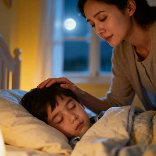 Mother's Prayer: Love and Peace at Night Mother's Prayer: Love and Peace at Night