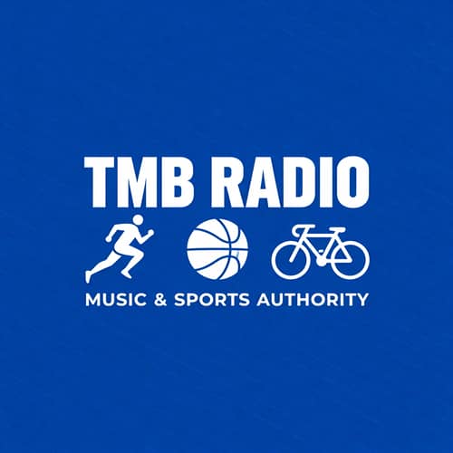 TMB Radio: Music & Sports Authority Logo Design