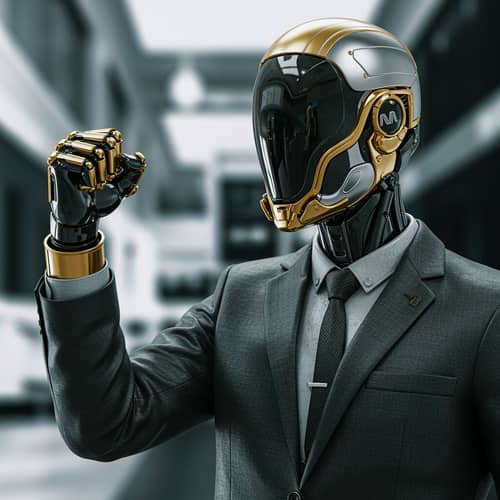 Futuristic Clothing & Corporate Victory Visualization