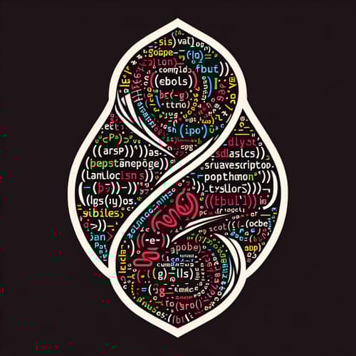 Innovative Tattoo Design with HTML, ASP, JS, PHP & Python Code Snippets