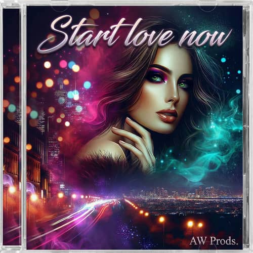Stunning CD Cover Art for 'Start Love Now' Stunning CD Cover Art for 'Start Love Now'