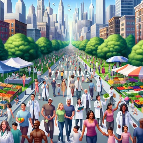 Imagine World with Free Health Access & Diverse Health Initiatives