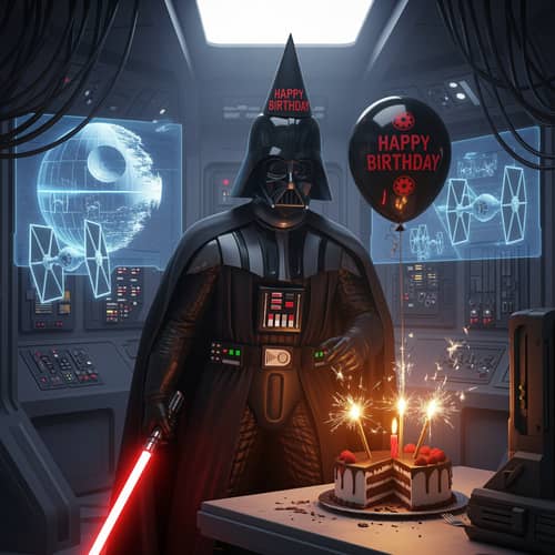 Evil Darth Vader Birthday Wishes Evil Darth Vader Birthday Wishes