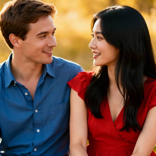 Fused Portraits: People Side by Side Fused Portraits: People Side by Side