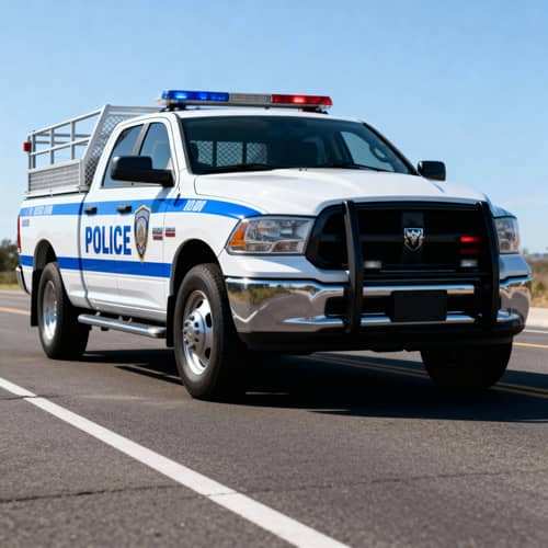 Police Pickup Truck - Durable & Reliable Police Pickup Truck - Durable & Reliable