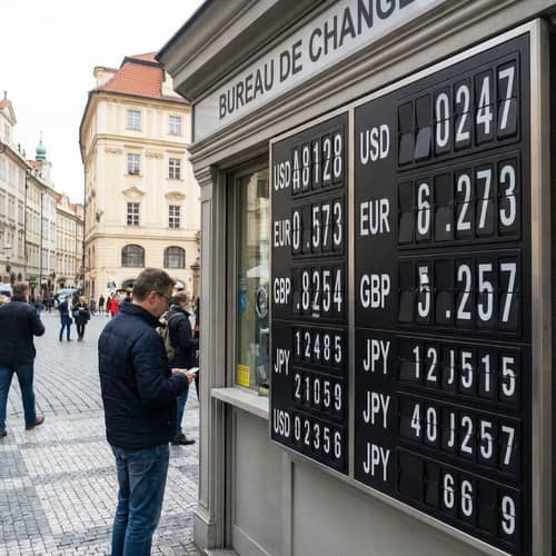 Flipping Currency Exchange Boards