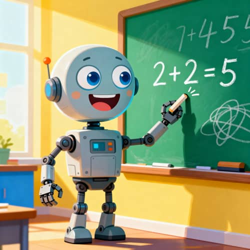Funny Robot Fails at Math - Educational Fun Funny Robot Fails at Math - Educational Fun