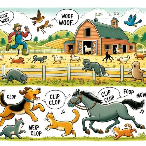 Ali Baba's Farm: Joyful Frolic of Animals