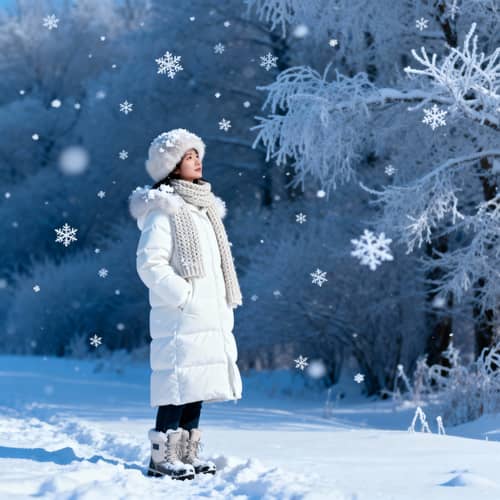 Perfect Snow Landscape Photo Enhancement Perfect Snow Landscape Photo Enhancement