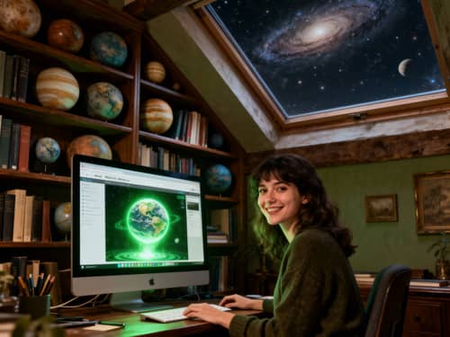 Website Creation: A Cosmic Adventure Website Creation: A Cosmic Adventure