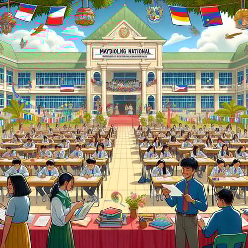 English Month Culminating Activity at Maydolong National High School