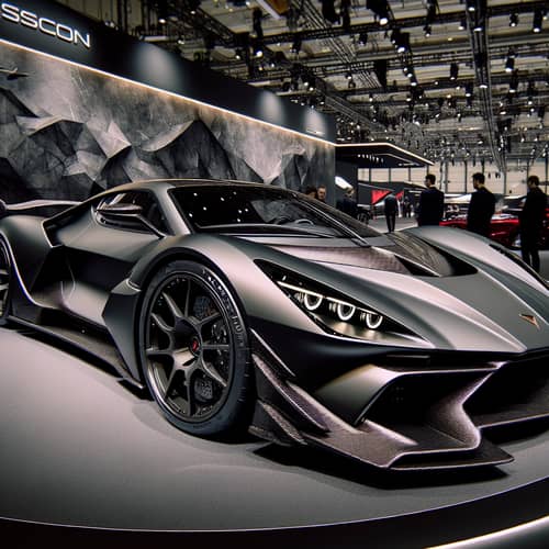 Dynamic 'Badman' Sports Car - Thrilling Luxury Design