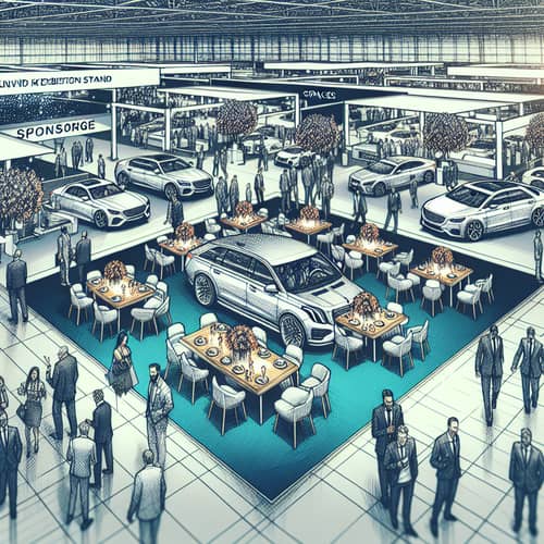 Luxury Automobile Exhibition at Convention Center