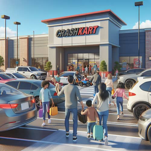 Diverse Families Head to CrashKart for Family Fun Day
