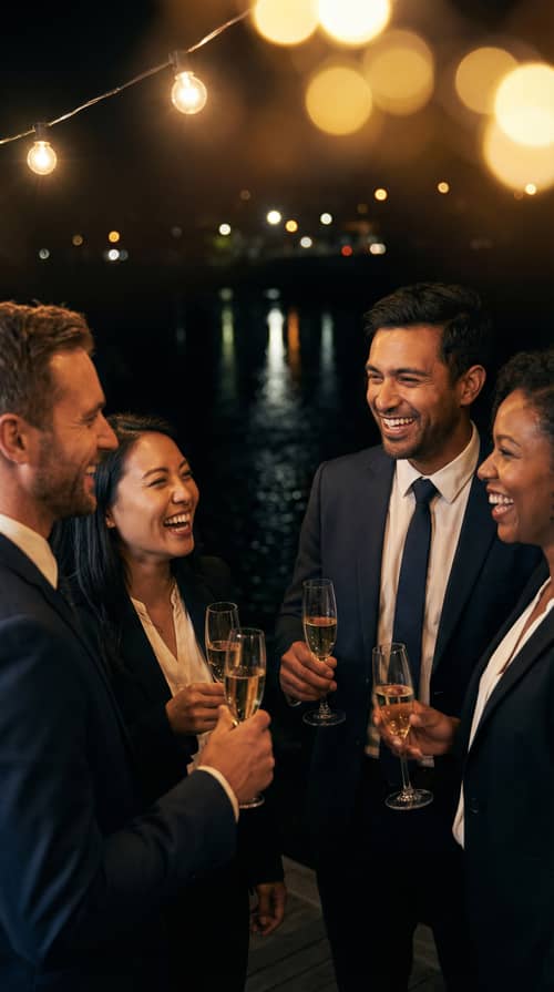 Year-End Party Revelry: Celebrating Success Year-End Party Revelry: Celebrating Success