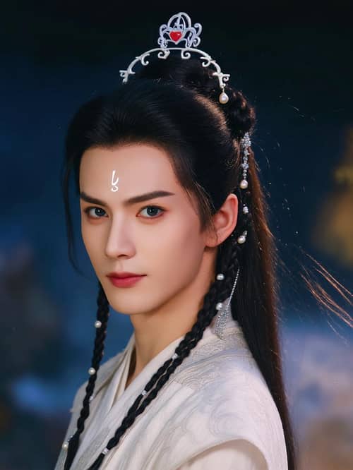 Zhang Zhehan as Sea Dragon Jiāo: A Wuxia Epic