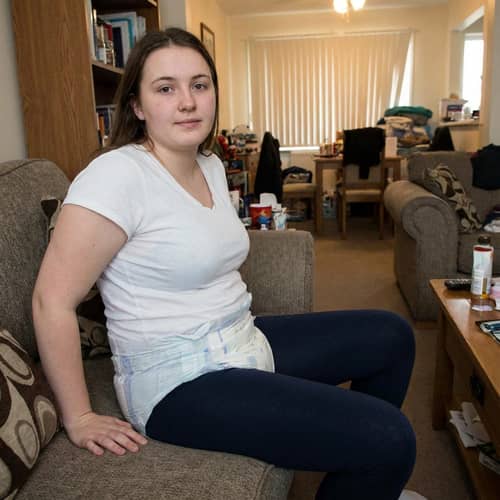 Adult Girl in a Diaper - Unique Trends