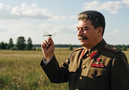 Stalin Shows a Dragonfly: A Unique Moment Stalin Shows a Dragonfly: A Unique Moment