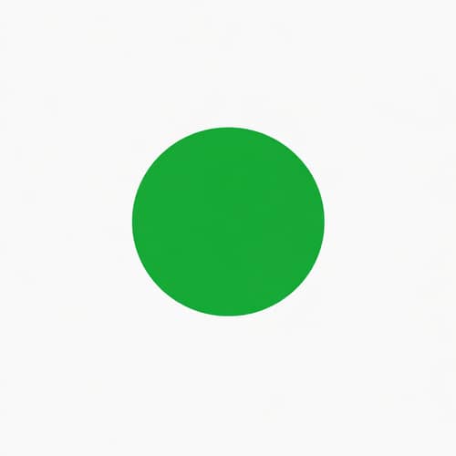 Minimalist Green Online Icon for Modern Design