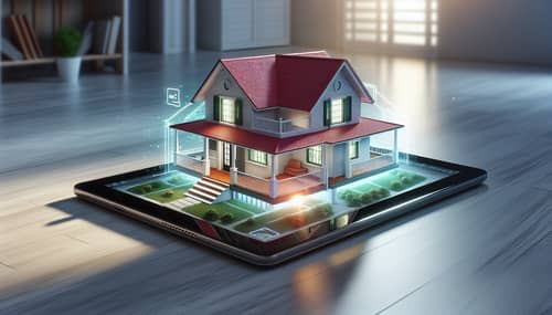 3D Virtual Tour of Duplex House | Tablet Projection