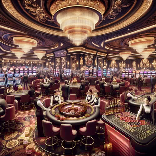Lavish Casino Aesthetics | Premium Gaming Experience