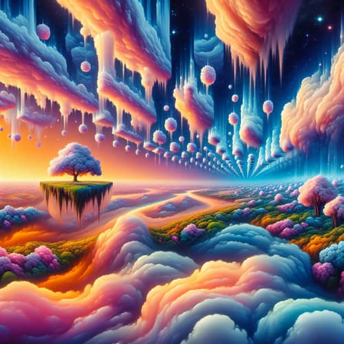 Dreamlike Surreal Landscapes Generator