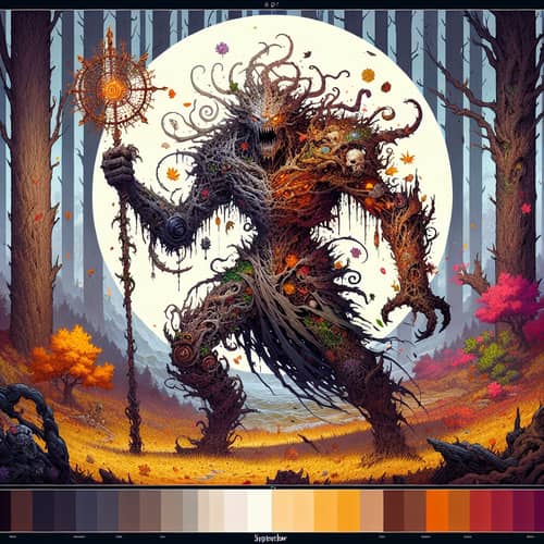 September Final Boss: Fall-themed Fantasy Villain