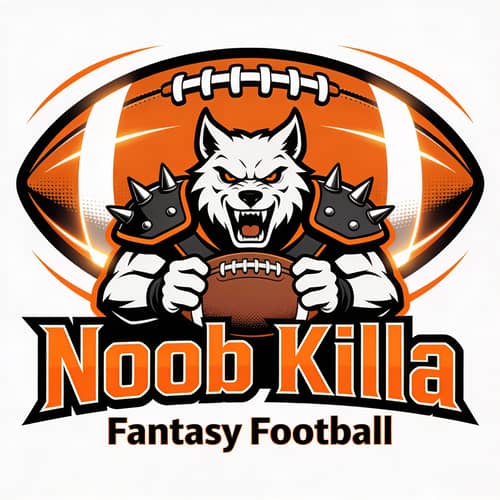 Noob Killa Fantasy Football Team Logo Design