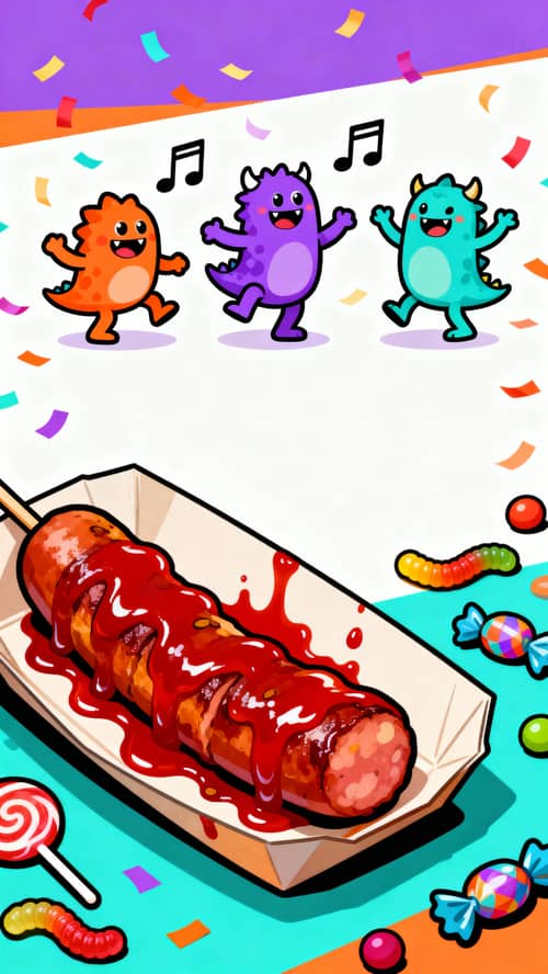 Cheerful Kids Halloween Invitation Design