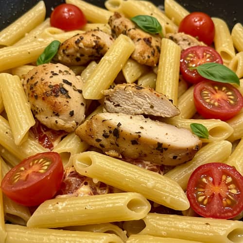 Chicken Pasta Dish - Delightful Recipe