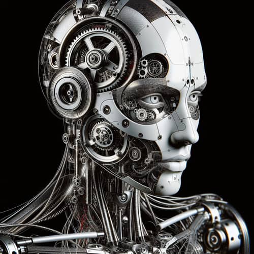 Humanoid Robot Design: Blending Human and Machine Elements