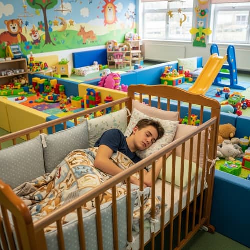 Cozy Toddler Sleep in a Daycare Setting