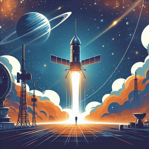 Launch of a Space Probe: Explore Our Solar System