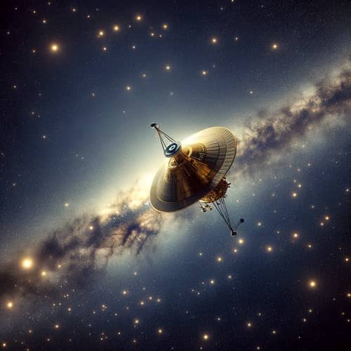 Voyager 1 Going: Humanity's Cosmic Journey
