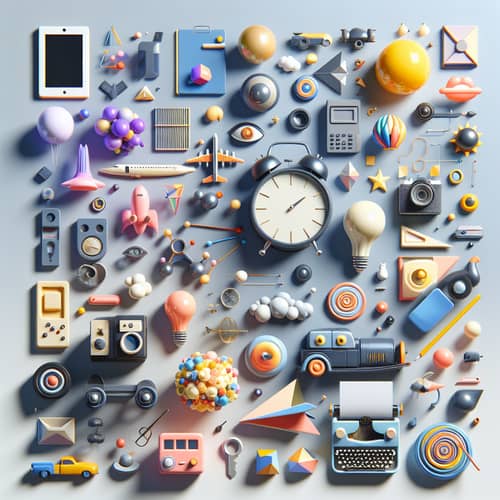 Random Objects and Shapes Collection