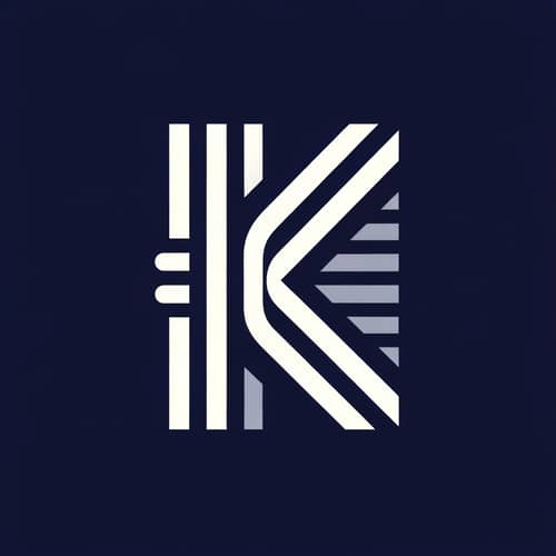 Sleek & Contemporary Letter 'K' Logo Design | Minimalistic Graphic Design