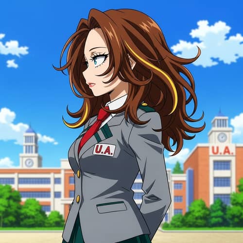 Anime Girl from My Hero Academia - 16 Years Old