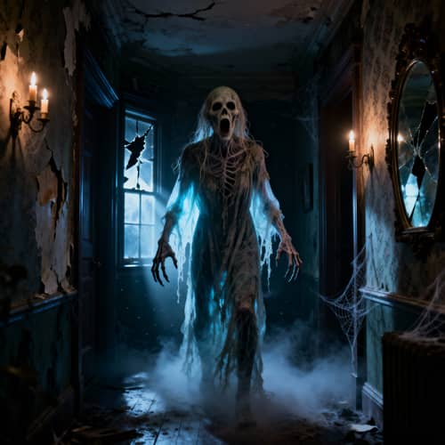 Terrifying Ghosts in Decaying Mansions Terrifying Ghosts in Decaying Mansions
