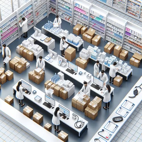 Reception of Medications and Medical Devices Process
