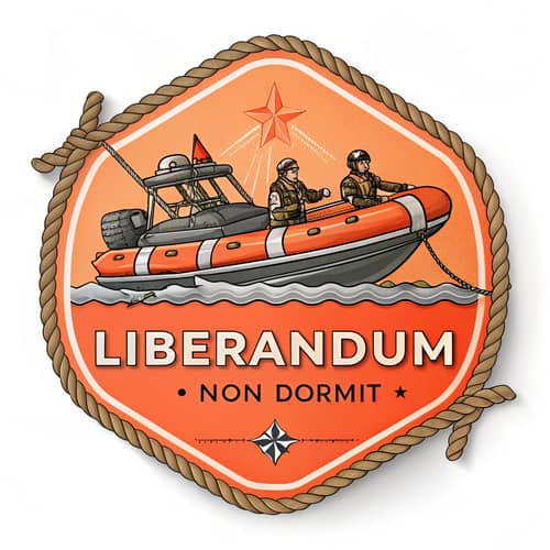 Liberandum Non Dormit: Safety Badge