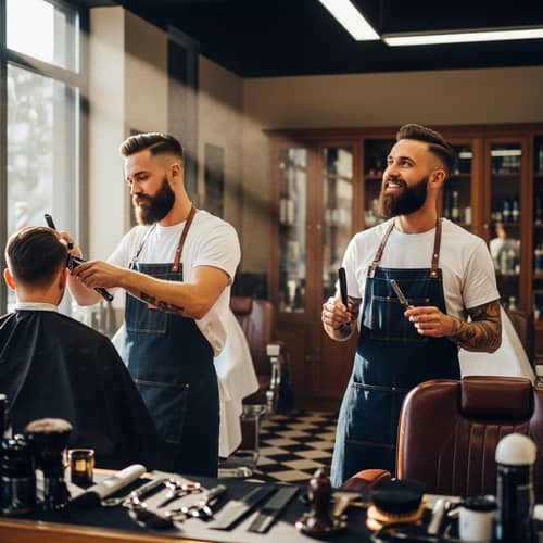 Twin Brother Barber: Transforming Styles Together