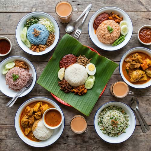 Delicious Flavoured Rice in Malaysia Delicious Flavoured Rice in Malaysia